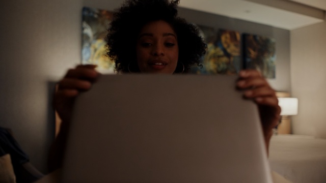 Video Reference: girl, electronic device, fun, design, smile, Person