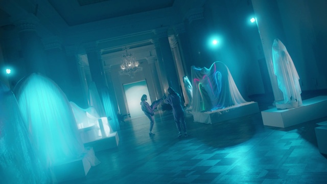 Video Reference: Blue, Light, Turquoise, Ice hotel, Photography, Stage, Performance, World