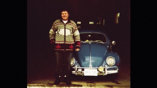 Video Reference: Land vehicle, Vehicle, Car, Classic car, Classic, Regularity rally, Coupé, Automotive design, Vintage car, Sedan, Person