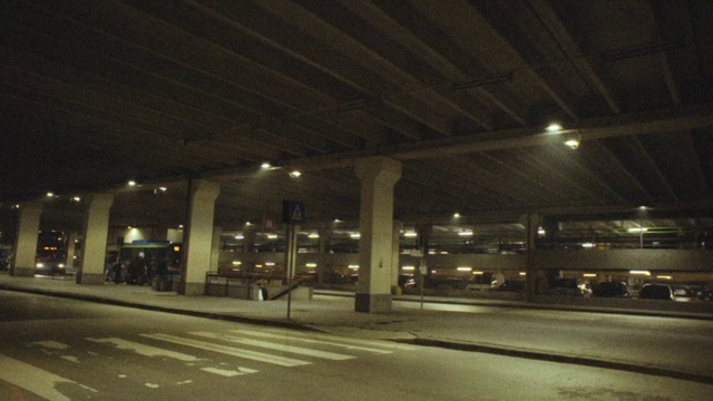 Video Reference: Light, Night, Parking lot, Lighting, Parking, Building, Metropolitan area, City, Street light, Architecture