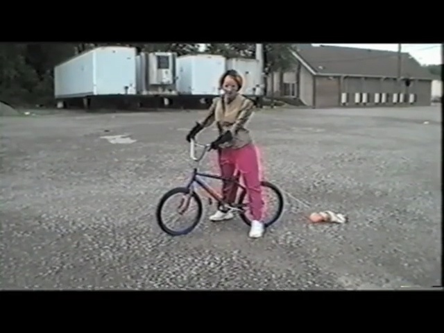 Video Reference: cycle sport, freestyle bmx, road bicycle, bicycle, flatland bmx, bmx bike, mode of transport, sports equipment, extreme sport, bicycle accessory