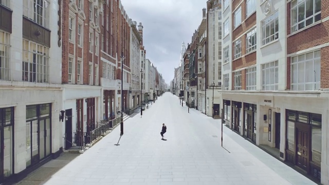 Video Reference: Street, Town, Neighbourhood, Road, Human settlement, Urban area, Building, Infrastructure, City, Waterway