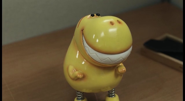Video Reference: Yellow, Toy, Figurine, Ceramic