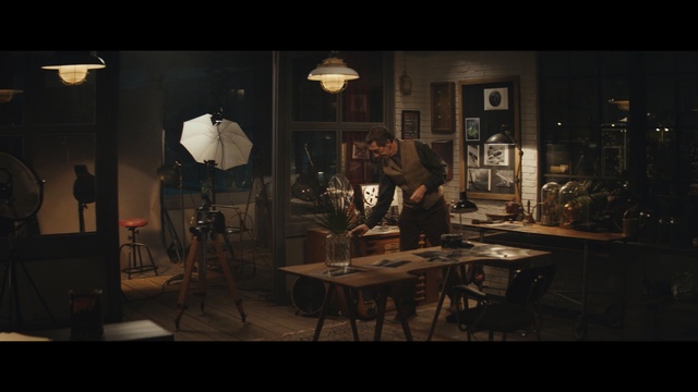 Video Reference: Darkness, Table, Room, Photography, Furniture, Night, Midnight, Building, Still life photography, Person