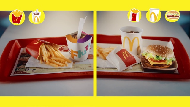 Video Reference: Junk food, Fast food, Food, Kids meal, Dish, Fast food restaurant, Meal, Cuisine, Breakfast, Ingredient