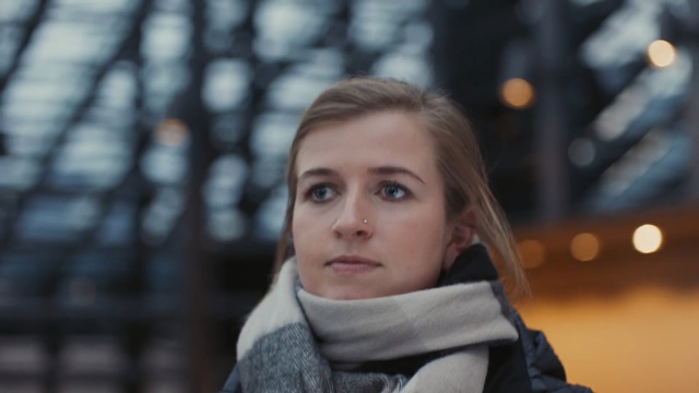 Video Reference: face, person, girl, beauty, lady, eye, photography, winter, human, portrait