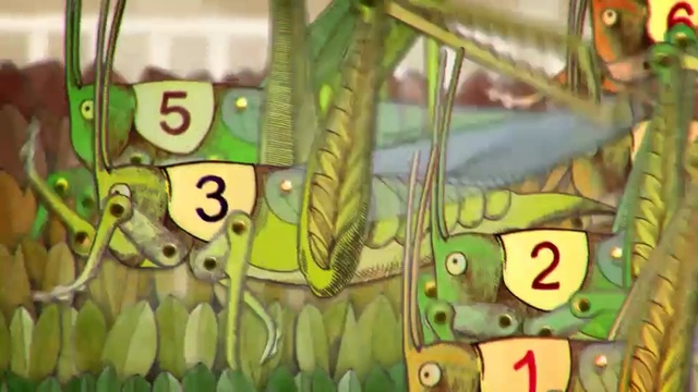 Video Reference: Green, Cartoon, Adventure game, Organism, Games, Fiction, Grass, Font, Plant, Art, Person