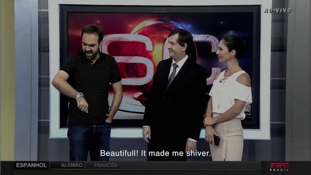 Video Reference: Television program, Snapshot, Media, Technology, Event, Television, Photography, Photo caption, Display device, Display advertising