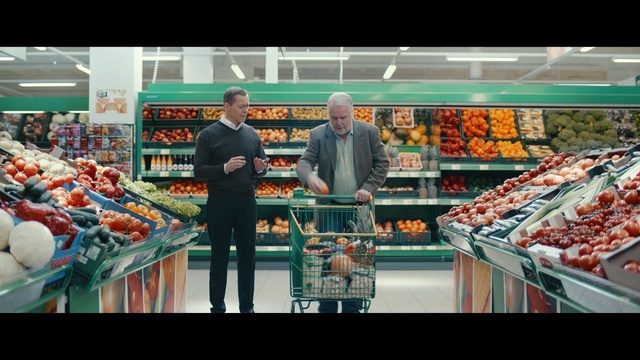 Video Reference: Supermarket, Grocery store, Retail, Product, Convenience store, Aisle, Grocer, Marketplace, Selling, Convenience food, Person