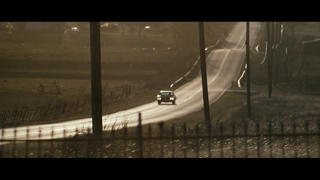 Video Reference: track, mode of transport, atmosphere, screenshot, sky, morning, tree, darkness, night, grass