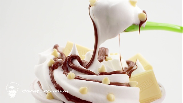 Video Reference: Food, Dish, Dessert, Ingredient, Cuisine, Dairy, Bavarian cream, Frozen dessert, Cream, Whipped cream