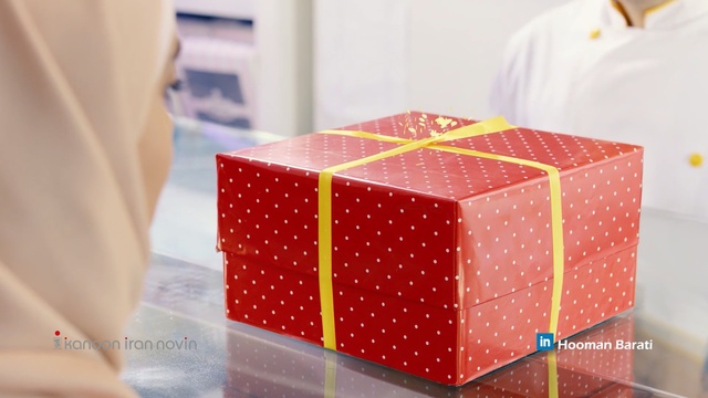 Video Reference: Box, Gift wrapping, Present, Design, Material property, Party favor, Pattern, Textile, Rectangle, Packaging and labeling