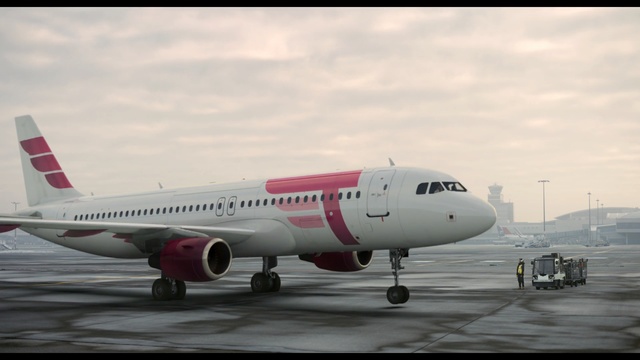 Video Reference: Airline, Air travel, Aviation, Airliner, Airplane, Aircraft, Flight, Vehicle, Flap, Aerospace engineering, Person