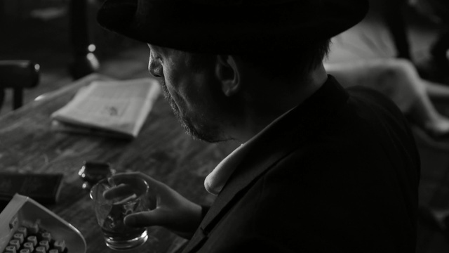 Video Reference: Black, Monochrome photography, Black-and-white, Monochrome, Photography, Gentleman, Music, Film noir, Still life photography, Movie