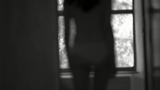 Video Reference: white, black, photograph, black and white, monochrome photography, darkness, photography, light, snapshot, monochrome, Person