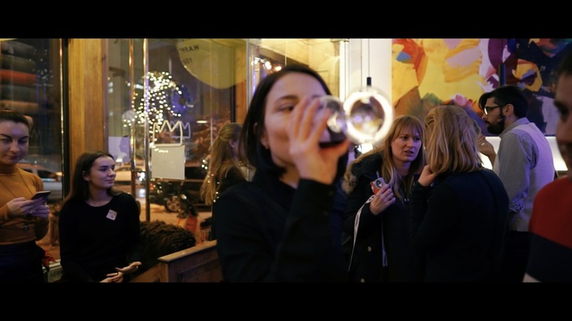 Video Reference: event, crowd, fun, girl, night, ceremony, Person