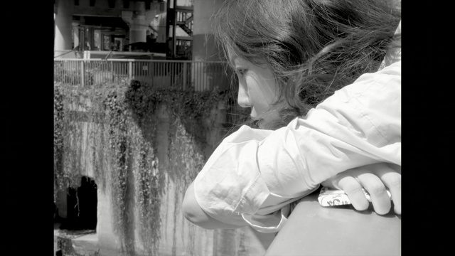 Video Reference: white, photograph, black, black and white, person, facial expression, monochrome photography, girl, lady, photography