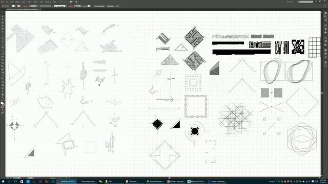 Video Reference: text, black and white, font, design, pattern, screenshot, line, monochrome, area, diagram