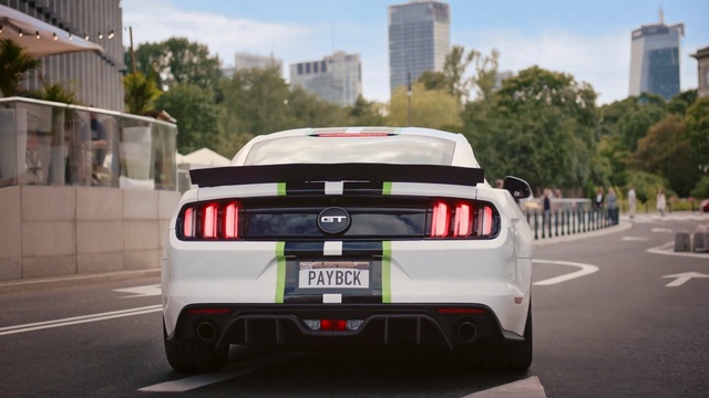 Video Reference: Land vehicle, Vehicle, Car, Muscle car, Automotive design, Motor vehicle, Shelby mustang, Performance car, Sports car, Rim