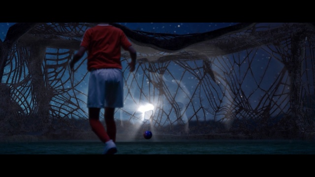 Video Reference: Darkness, Light, Atmosphere, Ball, Sky, Photography, Screenshot, Fun, Sports equipment, Freestyle football