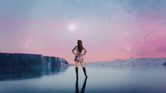 Video Reference: Sky, Photograph, Pink, Blue, Beauty, Atmosphere, Fashion, Cg artwork, Sea, Photography
