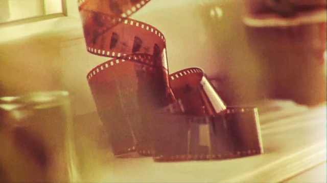 Video Reference: Negative, Macro photography, Photography, Jaw, Photographic film, Still life photography, Cup, Table, Indoor, Cake, Food, Sitting, Chocolate, Plate, Glass, Close, Donut, Fork, Coffee, White