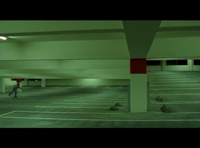 Video Reference: Green, Light, Line, Architecture, Parking lot, Photography