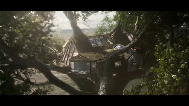 Video Reference: Nature, Tree, Jungle, Natural environment, Vegetation, Forest, Sunlight, Tree house, House, Woody plant