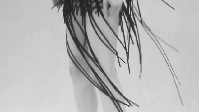 Video Reference: face, black and white, black, monochrome photography, eyebrow, close up, figure drawing, monochrome, eye, drawing