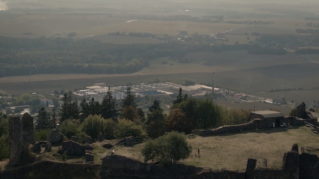 Video Reference: Mountainous landforms, Hill, Atmospheric phenomenon, Highland, Sky, Fell, Aerial photography, Mountain, Hill station, Landscape, Person
