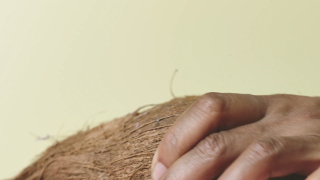 Video Reference: close up, finger, hand, neck