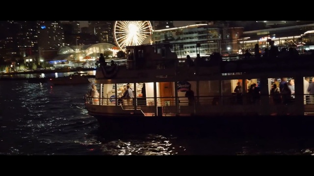 Video Reference: reflection, night, water, city, darkness, cityscape, metropolis, evening, lighting, sky