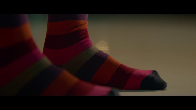 Video Reference: Sock, Footwear, Pink, Magenta, Shoe, Orange, Fashion accessory, Human leg, Leg, Ankle