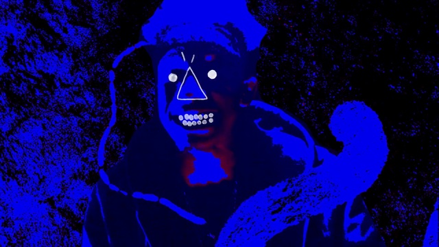 Video Reference: blue, electric blue, darkness, organism, art, fictional character, computer wallpaper, graphics, illustration, night