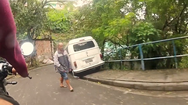 Video Reference: Mode of transport, Motor vehicle, Vehicle, Transport, Car, Automotive exterior, Tree, Road, Minivan, Lane, Person