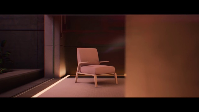 Video Reference: Furniture, Chair, Light, Room, Lighting, Still life photography, Interior design, Table, Darkness, Couch