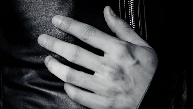 Video Reference: black, hand, finger, black and white, nail, monochrome photography, photography, close up, monochrome, arm, Person