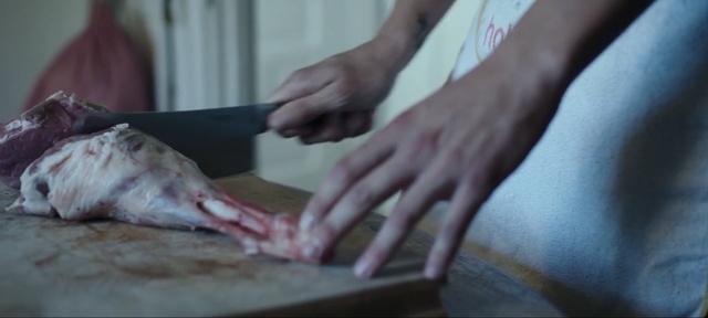 Video Reference: hand, flesh, meat, butcher, animal source foods