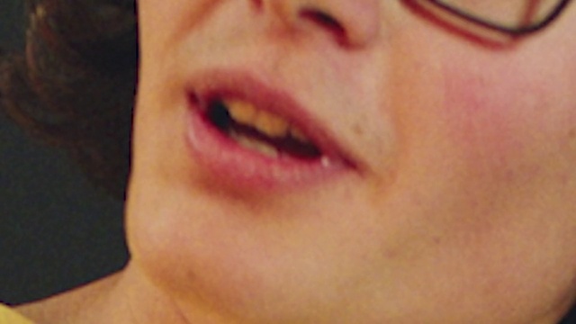 Video Reference: Face, Lip, Cheek, Nose, Skin, Chin, Hair, Facial expression, Jaw, Tooth