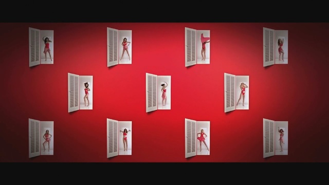 Video Reference: Red, Text, Font, Art, Collection, Room, Event, Photography, Picture frame, Visual arts, Person