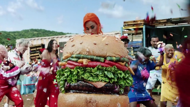 Video Reference: Junk food, Fast food, Hamburger, Food, Finger food, Whopper, Big mac, Fun, Sandwich, Cheeseburger, Person