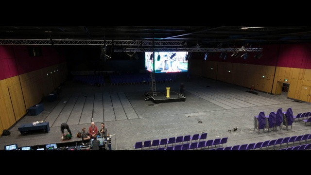 Video Reference: stage, auditorium, structure, sound stage, darkness, night, theatre, midnight, performance