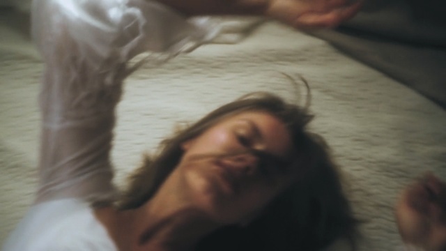 Video Reference: Hair, Head, Forehead, Human, Mouth, Long hair, Hand, Facial hair, Neck, Muscle