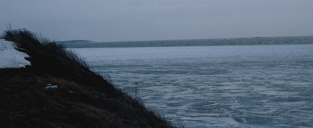 Video Reference: water, sea, loch, sky, snow, waterway, river, shore, winter, freezing