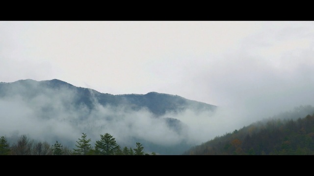 Video Reference: sky, mountainous landforms, nature, mist, cloud, mountain, atmosphere, ridge, highland, fog