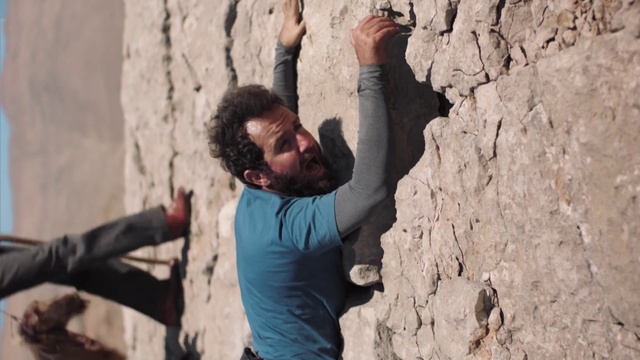 Video Reference: Climbing, Rock climbing, Sport climbing, Adventure, Free climbing, Free solo climbing, Bouldering, Recreation, Mountaineering, Mountaineer