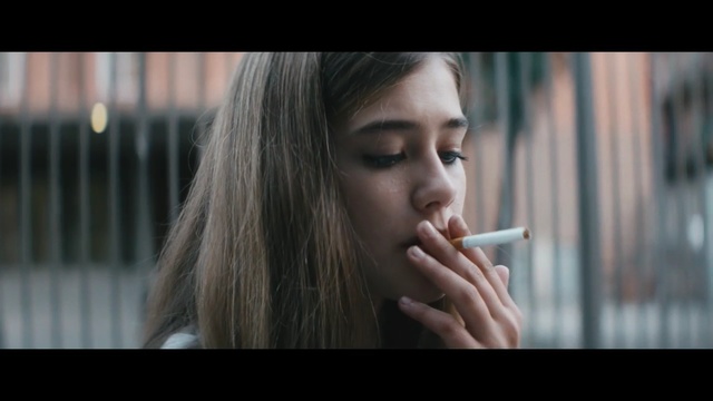 Video Reference: eyebrow, face, nose, beauty, human hair color, cheek, lip, girl, chin, eye, Person