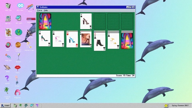 Video Reference: mammal, ecosystem, marine mammal, fauna, whales dolphins and porpoises, dolphin, purple, organism, advertising, screenshot, Person