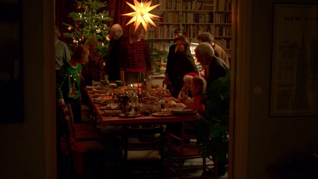 Video Reference: Lighting, Christmas, Darkness, Room, Fun, Table, Restaurant, Home, Christmas tree, Tree
