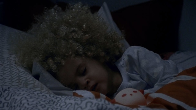 Video Reference: Child, Baby, Sleep, Bedtime, Skin, Eye, Human, Bed, Darkness, Room